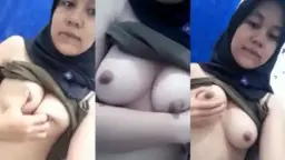 ABG Hijab Ngirim Nenen ke Ayang Video by Beeg