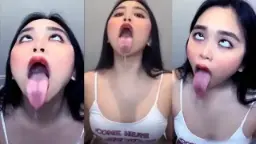 Ambiyah Julurkan Lidah Crot Video by FapHouse