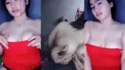 Ariani Cantik Baju Merah Remas-Remes Toket Video by YouJizz