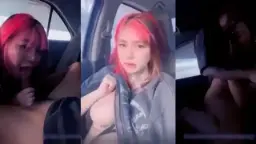 Bokep Tiktokers Ellekampong Ngentot di Mobil Video by FapHouse
