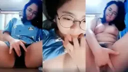Chindo Kacamata Sange Colmek Sampe Muncrat