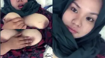 b0c-1l Arina Hijab Tobrut Remas Toket