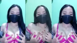 DMX Zahra Remas Buah Dada Ungu Mahasiswi Hot Video by BebasIndo