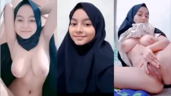 Fitri Jilbab Hitam Lagi Rame