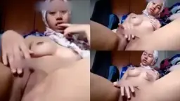 Gadis Berjilbab Putih Suka Elus Meki Video by SangeLink