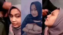 Hijab Cantik Sepong Crot di Muka Video by Tube8