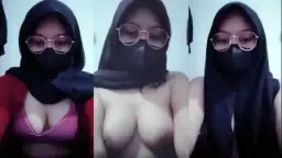 Hijab Toge Suara Imut Live Barbar Video by IXXX