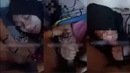 Jagoaneonnn69 Sepongan Binor Jilbab Hitam JagoanNeon