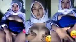 Jilbab Chindo Cantik Daun Masih Muda Berhijab Colmek Squirt