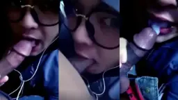 Jilbab Nyepong Keluar Dalam Mulut
