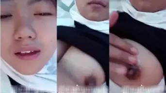 Jilbab Putih Toge 4n_ak SM_4 OmeTV