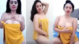 Kimaya Agata Bugil Handuk Kuning Video by Kompoz