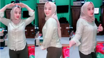 Melinda Hijab Joget Binal Godain Penonton