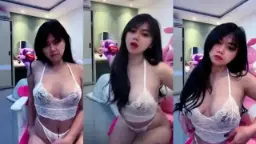 Miss Bintang Lingerie Putih Video by BebasIndo