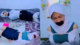 P3l-4jar Daun Masih Muda Cantik Hijab Disekap Video by SangeLink