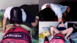 Punya Adik Daun Masih Muda Pulang Sekolah ML Video by AVTub