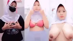 Putriana Terbaru di WC pake Jilbab Video by IXXX