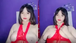 QueQueen Lingerie Merah