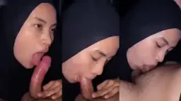 Sepongan Ukhti Haus Kontol Nyepong Sampe Mentok