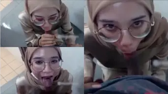 Skandal PNS Hijab Isep Kontol Ditoilet