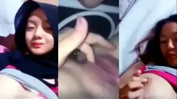 Tiktok Jilbab ABG Cantik Colmek