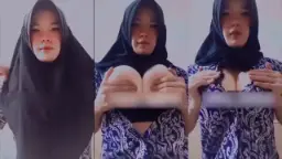 Ukhty Nabilah Hijab Toge Remas Toket Video by TXXX