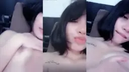 VCS Kak Effy MangoLive Sambil Remas Teteknya Video by PornTrex