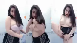 VCS Tante Binal di Kamar Mandi Video by Indo18
